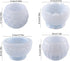 4PCS Tealight Candle Holder Resin Molds Succulent Planter Silicone Molds for Resin Epoxy Casting Mold for DIY Candlestick Jewelry Box Flower Pot W...