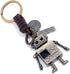 Funny KeyChains Leather KeyRings Pendant for Car Keychains purse handbag backpack Gift...