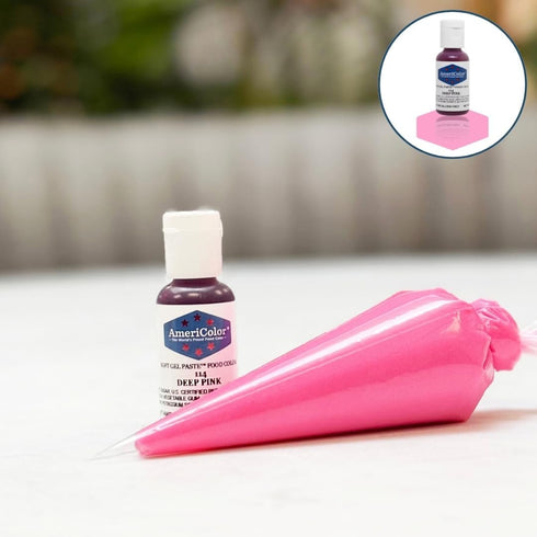 Americolor Soft Gel Paste Food Color, 0.75-Ounce, Deep Pink...