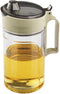 TENTA KITCHEN Oil Dispenser Vinegar Dispenser Maple Syrup Dispenser Glass Bottle Cruet No Drip Plastic Bottle Spout with Protective Cap drip Free ...