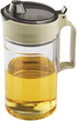 TENTA KITCHEN Oil Dispenser Vinegar Dispenser Maple Syrup Dispenser Glass Bottle Cruet No Drip Plastic Bottle Spout with Protective Cap drip Free ...