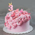 Nuanchu Pink Number 3 Candle Girl Happy Birthday Topper, for Birthday Cake Baking Celebration Reunions Anniversary Party Supplies...