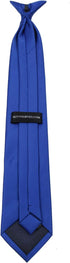 BUYYOURTIES Mens Solid Color Clip On Easy to Remove Clip Necktie Ties...