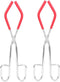 Lab Beaker Tongs Lab Tool Supplies 9.8in Length with Rubber Coated Ends for 50mL - 1000mL Capacity Beaker...
