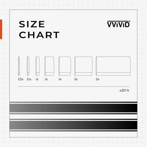 VViViD Black Gloss Air-Release Adhesive Vinyl Tape Roll (4 Inch x 20ft)...