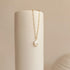 Baroque Silvery Freshwater Pearl Long Pendant Necklace Paperclip Toggle Drop Stainless Steel Necklace For Women...