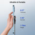 KPON Travel Charger for iPhone and Apple Watch, Magnetic Wireless Phone Charger 3 in 1, Compatible with iPhone 14/13/12, Apple Watch 7/6/5/4/3/2/S...