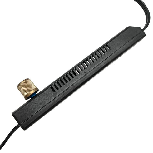 Zing Ear ZE-02A Rotary Dimmer Switch for Floor Torchiere Lamps, Halogen Lamps, Incandescent Lamps,500WMax. 120VAC Knob Switch Replacement Kit-Blac...