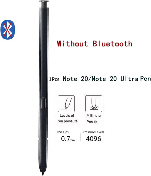 Note 20 Stylus a Pen(without Bluetooth) for Replacement Samsung Galaxy Note 20/ Note 20 Ultra a Pen and S21 Ultra Stylus Pen(Mystic Black)...