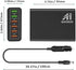 Multi Ports USB Car Charger, 96W 6 Port QC3.0 Fast Adapter Multiple Ports, with Four Quick Charge 3.0 Port, 12V-24V Multi Device Cigarette Lighter...