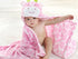 Baby Hooded Blanket Newborn Infant Soft Warm Swaddle Wrap Animal Face Coral Fleece Shower Bath Towel...