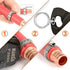 9 inch Ear Clamp Pliers Tool Carbon Steel Single Ear Clamp Pincer Pinch Clamp Pliers Ear Hose Clamps Tool Clamp Crimping Tool Nail Puller Remove C...