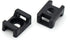 (100 Of Pack) Black 9mm Cable Tie Mount Base Saddle Type Mount Screw Wire Bundle Holder Base Holder Width Cable Large Size 0.75 inch...