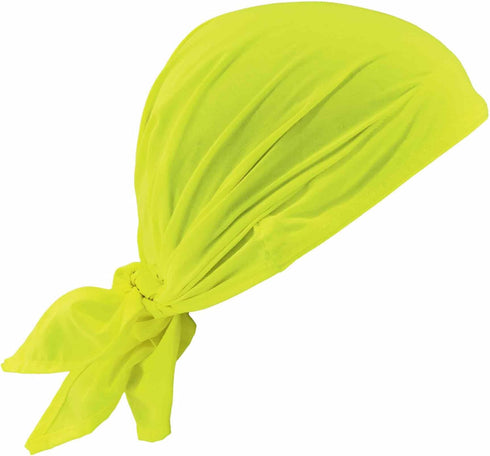 Ergodyne Chill-Its 6710 Evaporative Polymer Cooling Dew Rag, Lime...