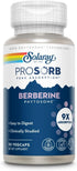 SOLARAY Berberine Phytosome - 9X Absorption and Easy-to-Digest - Standardized to 30% Berberine HCl - Vegan, Made Without Soy - 60-Day Guarantee - ...