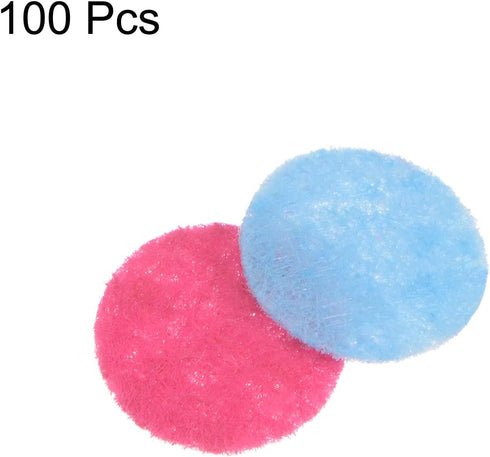 100pcs Round Felt Circles, 10mm 3/8" Pre Cut Felt Craft Pads Non-Woven Mini Felt Fabric Circles for DIY Sewing Handcraft Cut Projects Craft Finish...