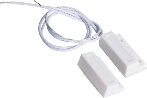 Aoje-Link RC-38A NC Wired Magnetic Door Switch Window Sensor Alarm for Home Security Access Control and Burglar Alarm Systems White 2pcs...