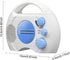 Shower Radio, Portable AM/FM Shower Radio, Waterproof Hanging Shower Radio Built-in Speaker Adjustable Volume Battery Operated Shower Radios for B...