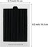 2pcs Carbon Activated Filter Refrigerator Air Filter Replacement for Ultra Pure Air, SCPUREAIR2PK, 242047801, 242061001, 241754001...