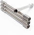 Tiziri 4xPCS 100mm 4inch Wheel Valve Extension Rod Extender Stem Caps for ATV RV Car Truck Tyre Tire 10cm Chrome...