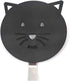 Nylon Turner Cute Cat Shape Small Heat Resistant Wok Spatula for non stick cookware with stainless steel bracket for cooking, fish, eggs, pancakes...