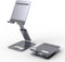 Minthouz Extendable Cell Phone Stand, Aluminium Phone Holder for Desk, Multi-Angle/Height Adjustable Phone Stand Compatible with iPhone 14 13 Pro ...