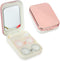Contact Lens Case, Two Pack Portable Contact Lenses Travel Cases with Remover Tool Tweezers Mirror Solution Bottle Contacts Holder Container Stora...