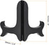 1Pc Black Wooden Plate Display Stands Picture Easel Holder Stand Decorative Wood Library Decor Display Easels Display Stands for Display Picture F...