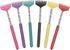 6 Pack Extendable Back Scratcher - Portable Telescoping Metal Back Scratchers/Hand Massager with Soft Rubber Handles for Thanksgiving, Birthday, C...