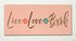 Live Love Bark Stencil by StudioR12 | Craft DIY Pet & Animal Home Decor | Paint Wood Sign | Reusable Mylar Template | Select Size (12 inches x 5.5...