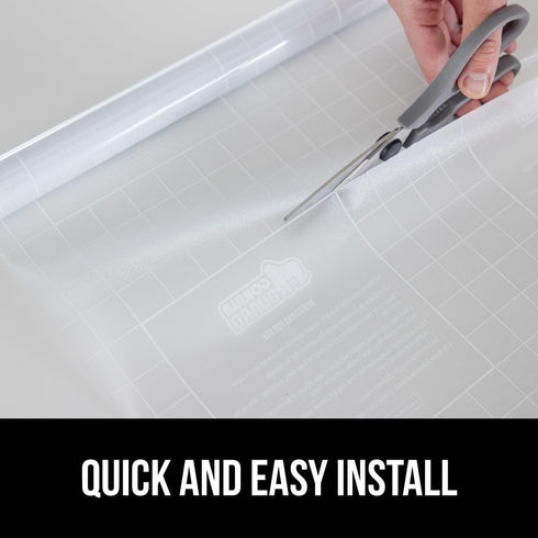 Gorilla Guard Two Way Sun Blocking Window Privacy Film, Strong Static Clings to Glass Windows, Peel and Stick, Removable No Residue Stickers, Deco...