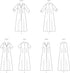 Butterick Misses' Classic Shirt Dress Sewing Pattern Packet by Palmer/Pletsch, Design Code B6974, Sizes 16-18-20-22-24, Multicolor...