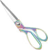 NatSumeBasics 8" Fabric Scissors Rainbow All Stainless Steel Sewing Tailor Scissor Craft Shear Heavy Duty Dressmaker Shears for Home Office (Rainb...