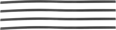 ACROPIX 20inch 6x10.6mm Universal Car Windshield Wiper Blades Refills Boneless Insert Strips Black - Pack of 4...