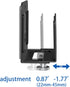 Monzlteck Adjustable Small Device Wall Mount Holder for Apple TV,ROKU,Router,Modem and Other Media Players...