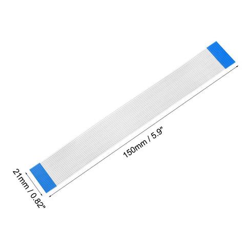 uxcell Flexible Flat Cable,150mm 1mm Pitch 20 Pins FPC FFC Flexible Ribbon Cable for LCD TV Car Audio DVD Player 10Pcs (A Type)...