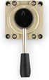 Baomain Rotary lever hand valve HV-02 PT1/4 Air Flow Control 3 Position 4 Way...