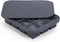 W&P Peak Silicone Everyday Ice Tray w/ Protective Lid | Charcoal | Easy to Remove Ice Cubes | Food Grade Premium Silicone | Dishwasher Safe, BPA F...