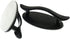 Self-Stick Drawer Handles 4 PCS Black Self Adhesive Cabinet Drawer Handle Helper Push Pull Helper Instant Kitchen Cabinet Door Window Drawer Auxil...