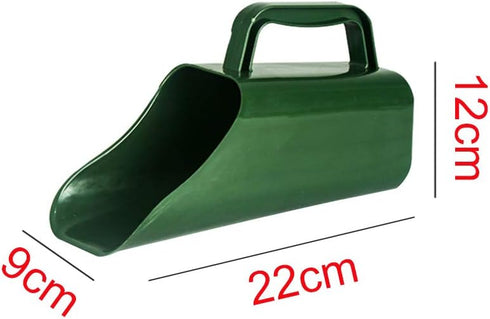 Garden Plastic Shovel, Garden Tool Bucket Shovel, Cultivation Bucket Scoop Sieve Multi Function Spoon Rush Potted Plant Wear Resistant Digging Too...
