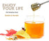 Honey and Syrup Dipper Stick Server Honey Spoon 304 Stainless Steel Wand for Honey Pot Jar Containers-6.3 Inch...