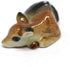 ZOOCRAFT Ceramic Deer Bambi Figurine Craft Miniature Collectible Porcelain Animal Gift...