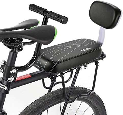 WANLIANG Bicycle Rear seat Handle, Mountain Bike Road Bicycle Handlebar, Bicycle Rear seat armrest Accessories (Bend)...