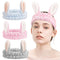 Easter Gifts for Girls, 3-Pack Bunny Headbands, Headbands for Women for Washing Face, Makeup Headband, Hair Band for Washing Face, Spa Headband fo...
