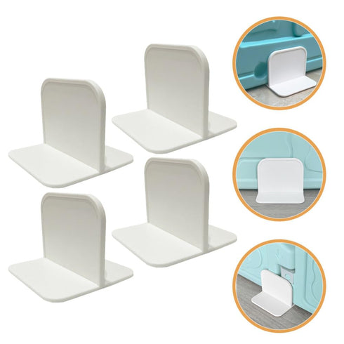 Vaguelly 4pcs Adhesive Furniture Anchors Anti Tip Playpen Stabilizer Playpen Accessories Home Supplies for Child Safety...
