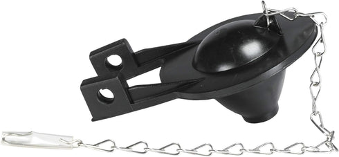Edward Tools Toilet Flapper Replacement Kit Universal - Flexible Rubber Seal for Water Saving - Made to fit 2” Flush Valves -Stainless Steel chain...