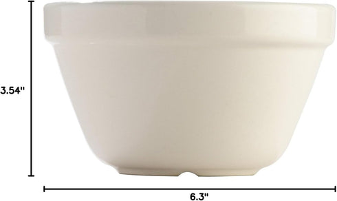 Mason Cash Original White Earthenware All-Purpose Pudding Basin, 16 cm...