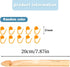 Wooden Crochet Hooks, 20mm Wooden Handle Crochet Hook Bamboo Knitting Crochet Needles with 10 pcs Knitting Stitch Markers for Handcraft Crocheting...