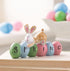 Fun Express Spring Bunny Tabletopper Easter Decorations - Hand Painted - Farmhouse Home Decor...
