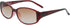In Style Eyes Stylish Tinted Reader Bifocal Sunglasses - Full-Rimmed, Oblong Frame Reading Glasses - Non-Polarized Lens - Burgundy - 1.75x...